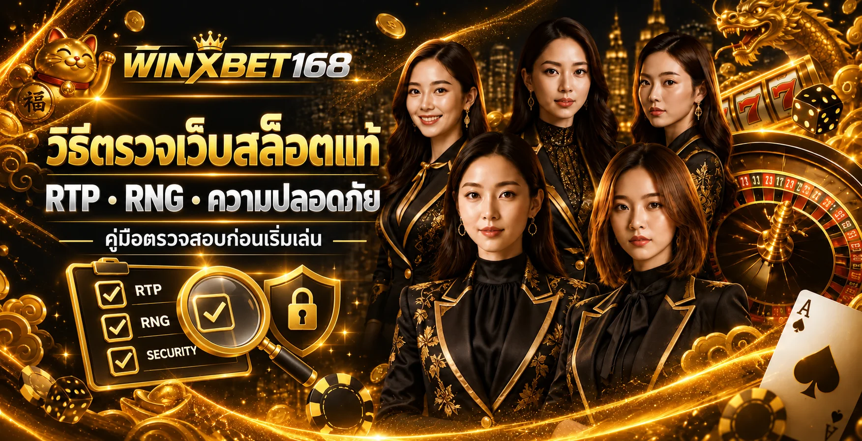 WINXBET168 วิธีตรวจเว็บสล็อตแท้ RTP และ RNG